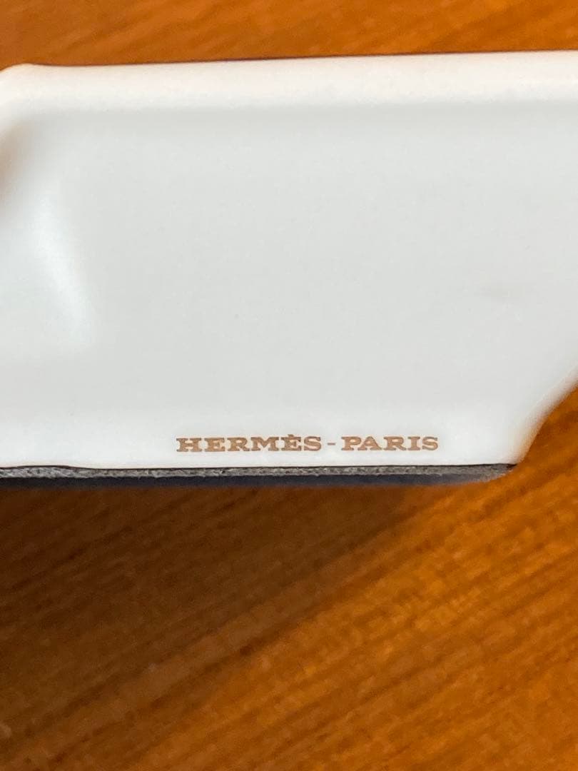 裏刻印あり　HERMES エルメス シェーヌダンクル 【ブルー】シガーレスト