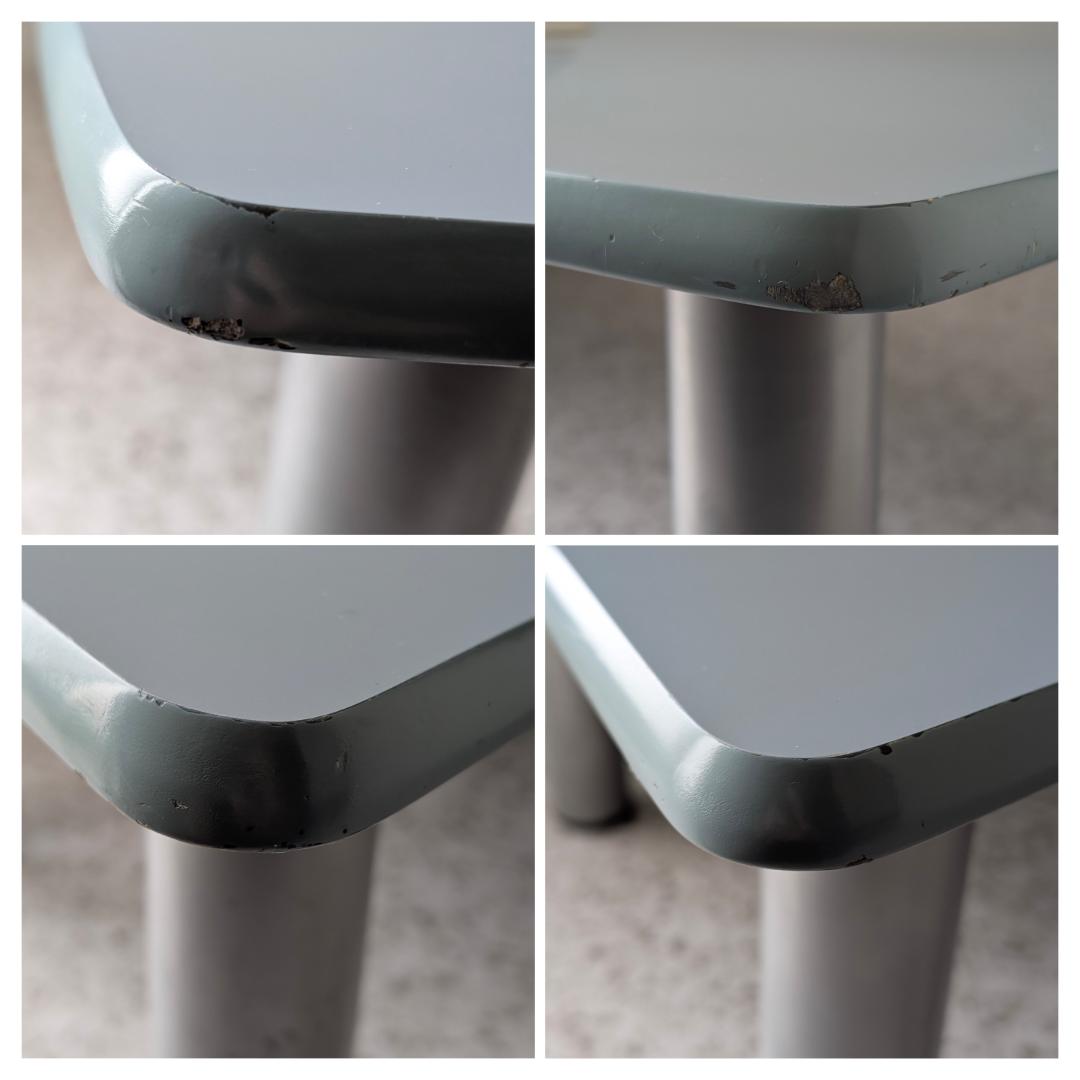 90s ビンテージ フラッグ型 ローテーブル 大きめ展示台 ポストモダン ポップ