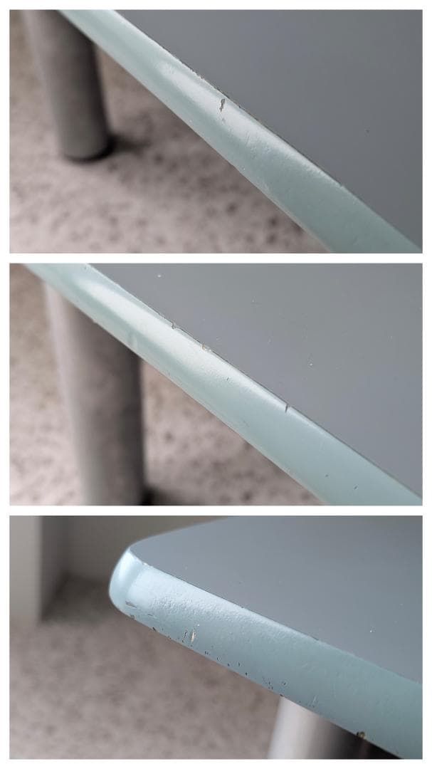 90s ビンテージ フラッグ型 ローテーブル 大きめ展示台 ポストモダン ポップ