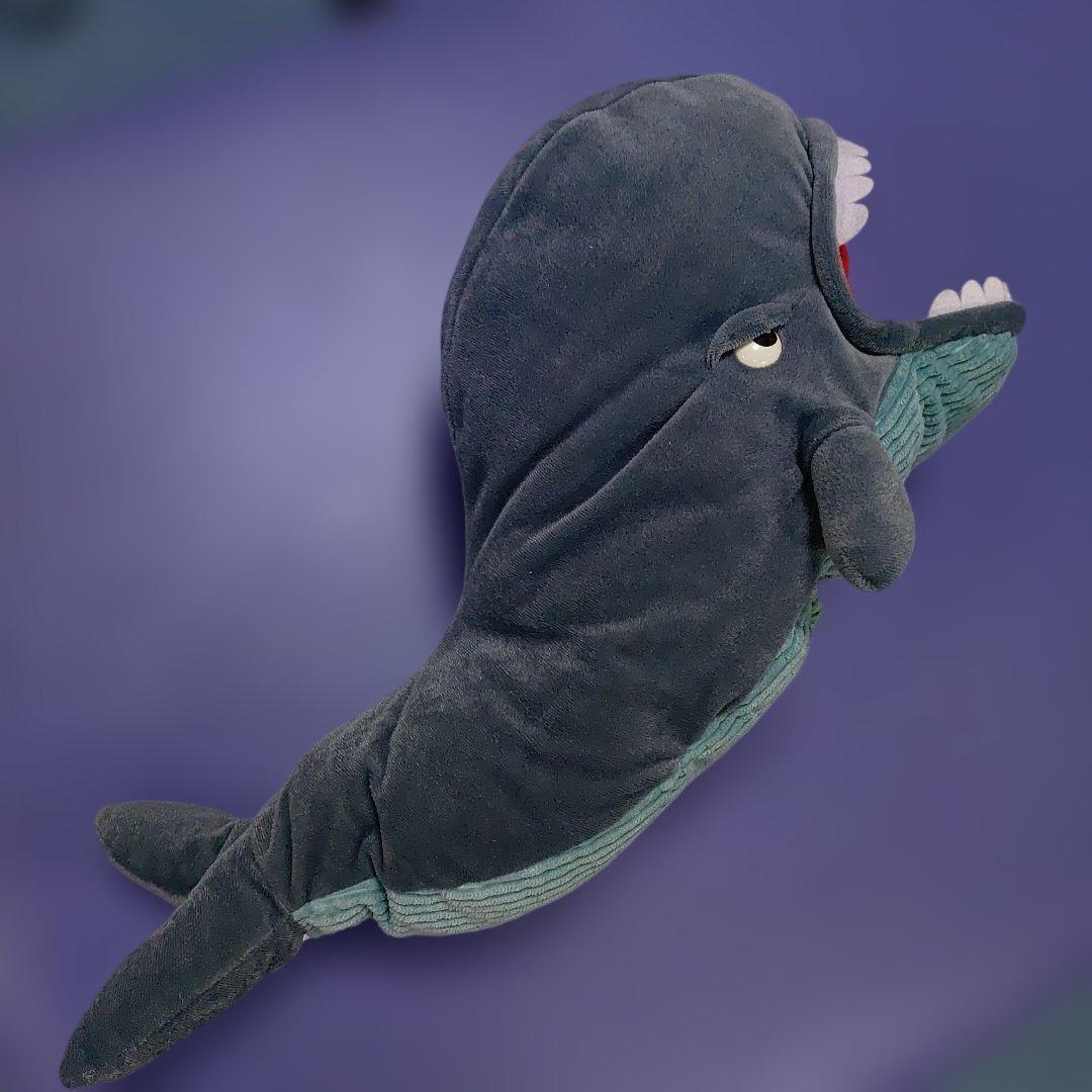 ディズニー　ヴィンテージ　ピノキオ　クジラ　ぬいぐるみ　パペット　タグ付き