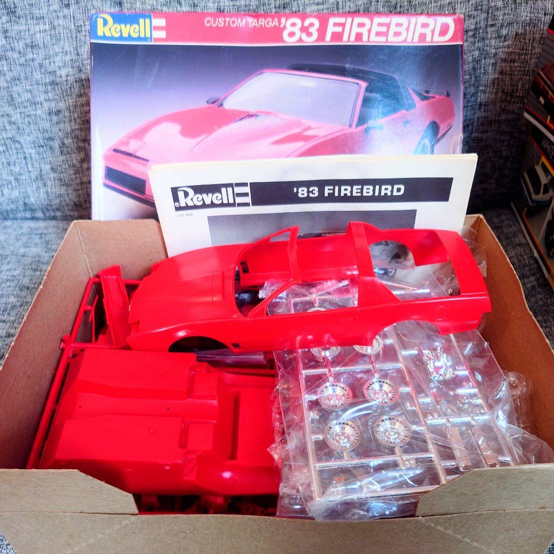 未組み立プラモ6箱・ポンティアック・ファイヤーバード・トランザム
