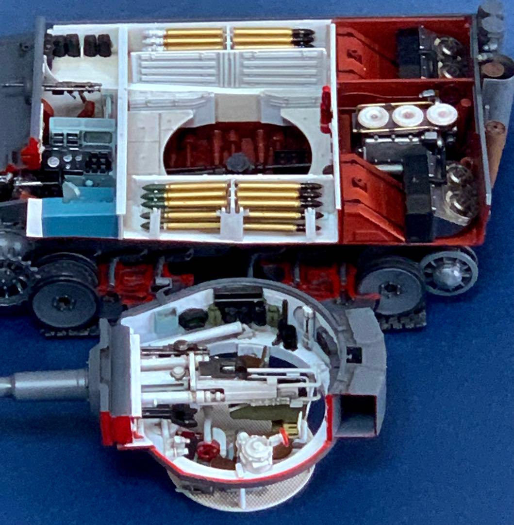 タイガー1戦車 内部再現 カットモデル1/35 - メルカリ