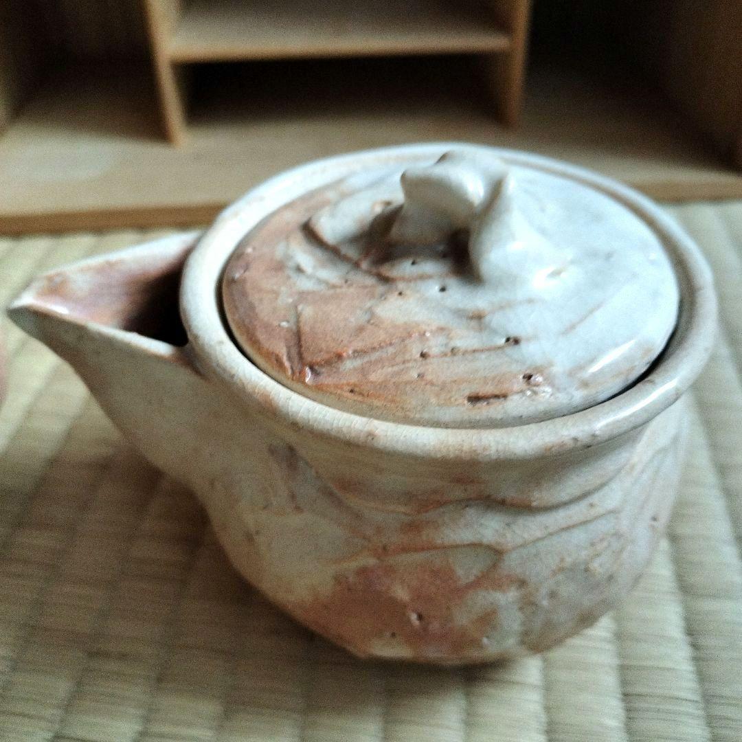 【新品】萩焼　煎茶器揃い　玉村登陽　松林庵