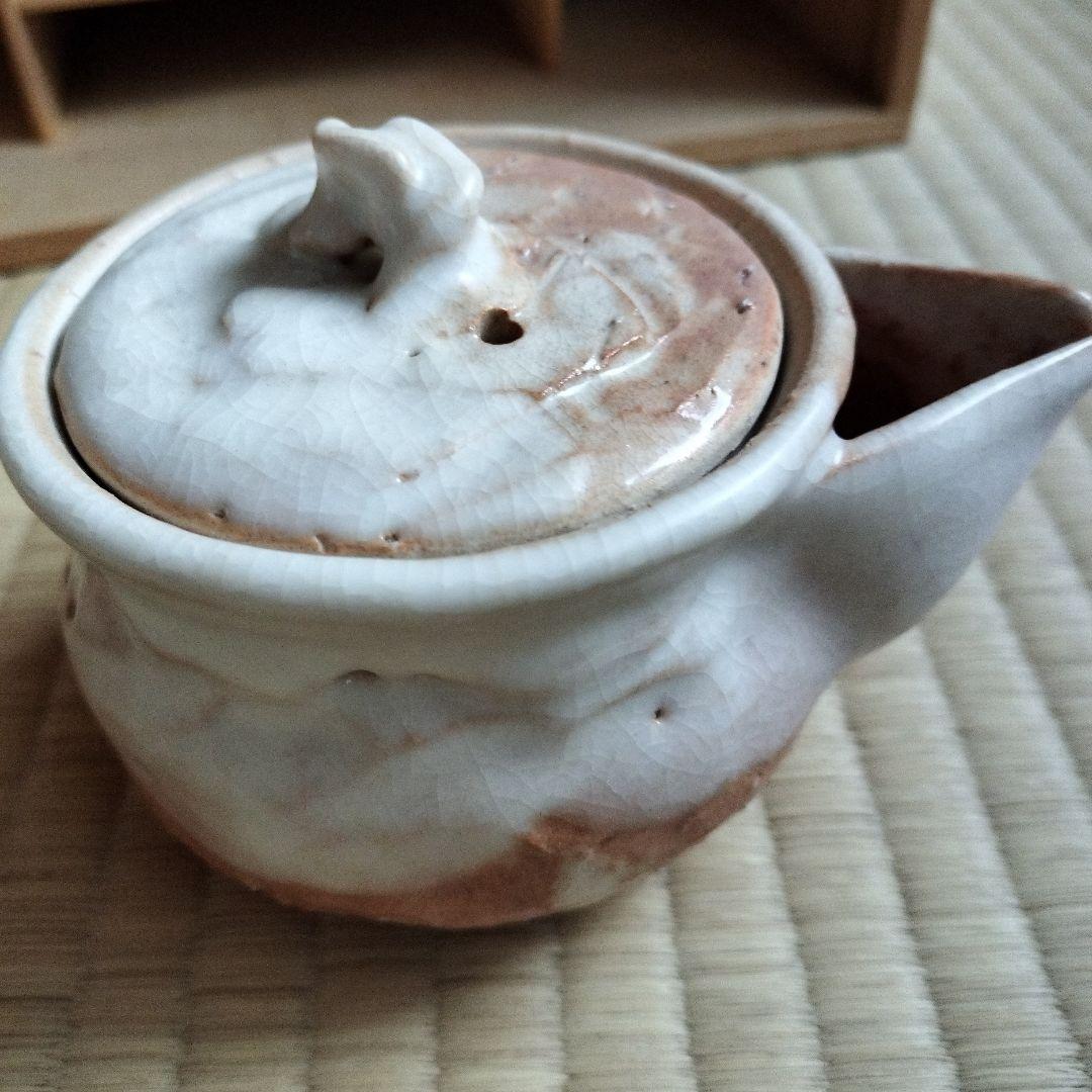 【新品】萩焼　煎茶器揃い　玉村登陽　松林庵