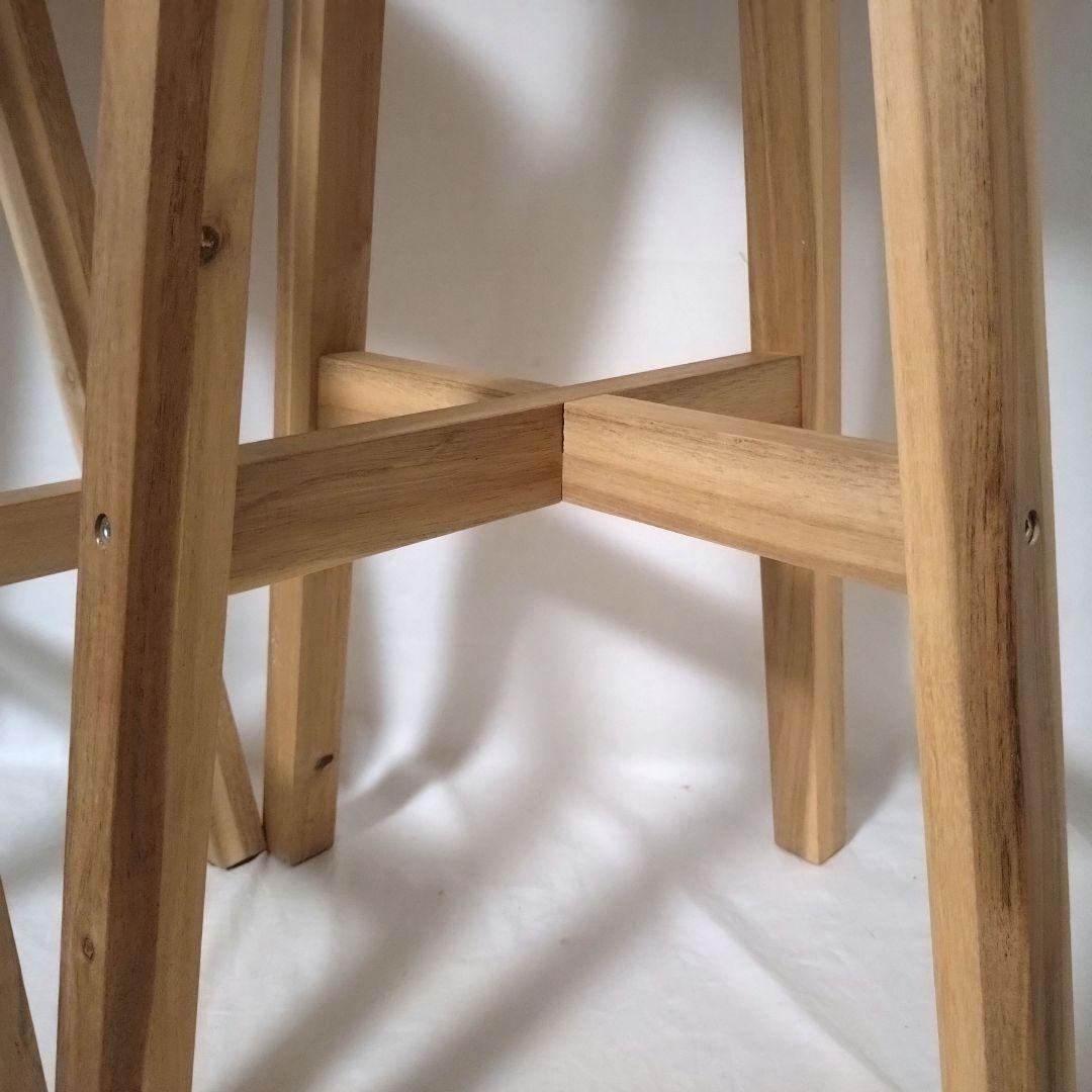 IKEA　イケア　SKOGSTA　ハイスツール　カウンターチェア　2脚セット