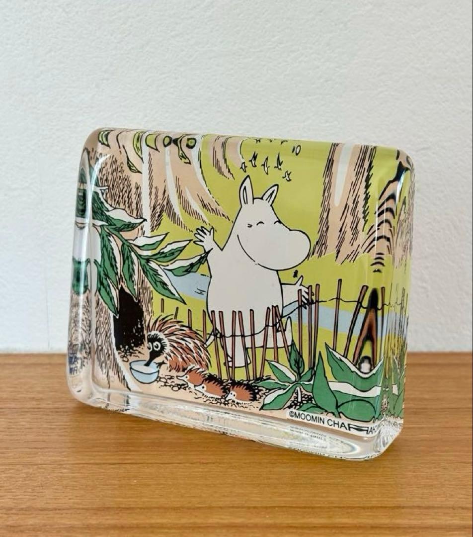 【ARABIAシール】 ムーミンシリーズ ガラスカード ムーミン