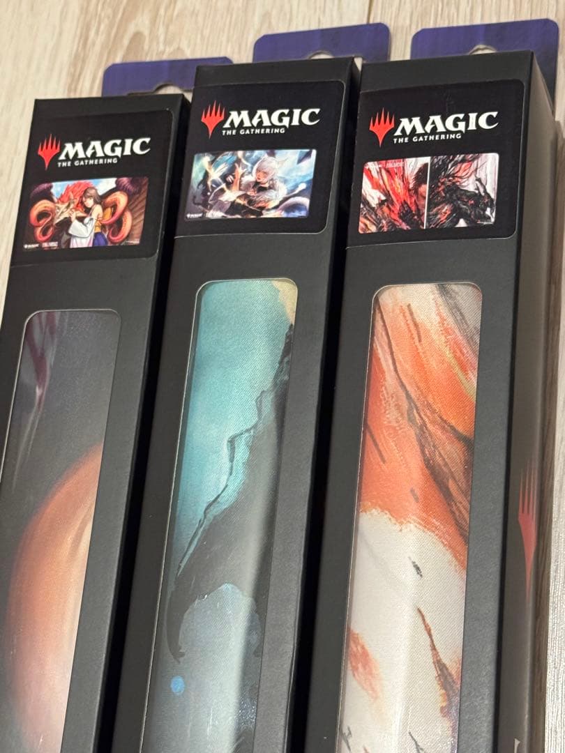 FF mtg 公式サプライ ユウナ　シュトラ　クライブ　プレイマット 3個セット