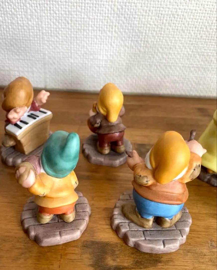 レア品　加藤工芸　ハンドメイド陶器　ディズニー　白雪姫と7人の小人