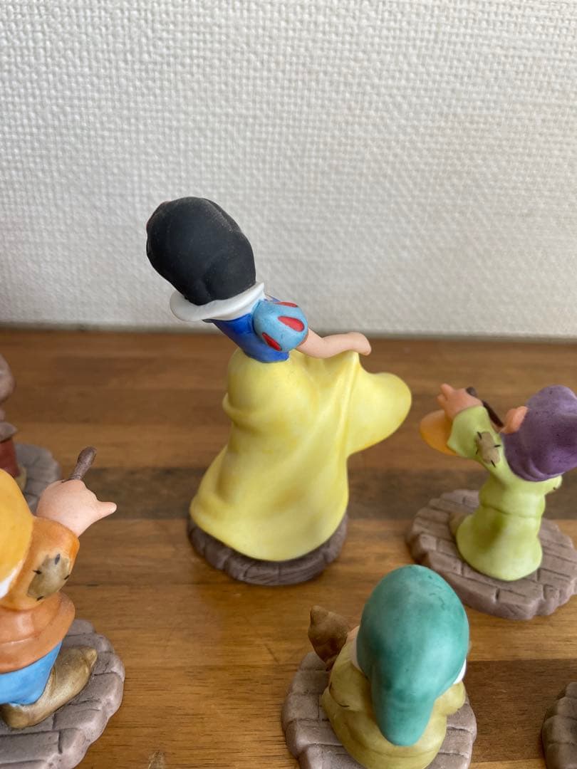 レア品　加藤工芸　ハンドメイド陶器　ディズニー　白雪姫と7人の小人