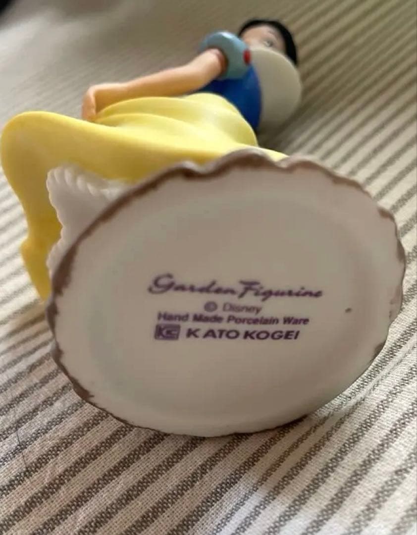 レア品　加藤工芸　ハンドメイド陶器　ディズニー　白雪姫と7人の小人