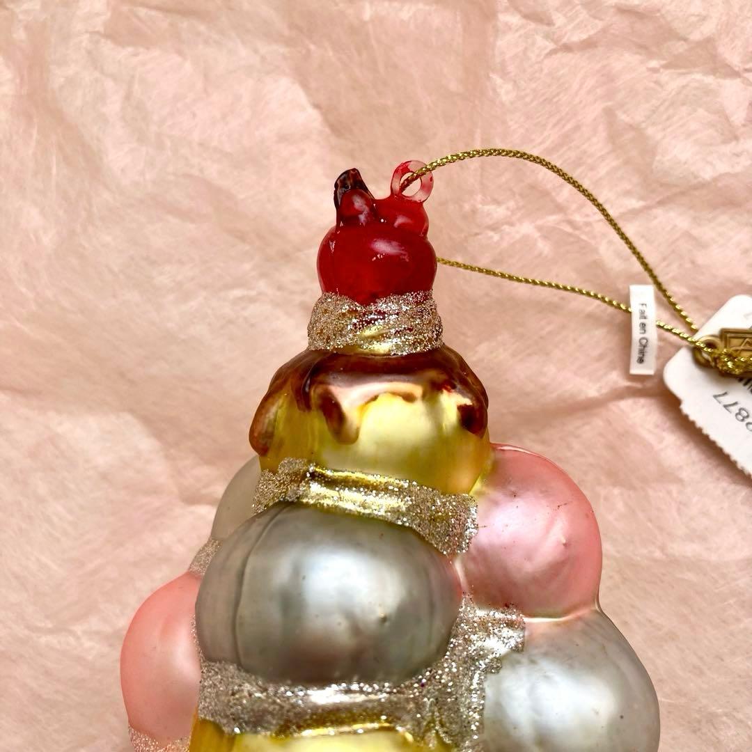 《1点限り》新品未使用 アイスクリームサンデー オーナメント