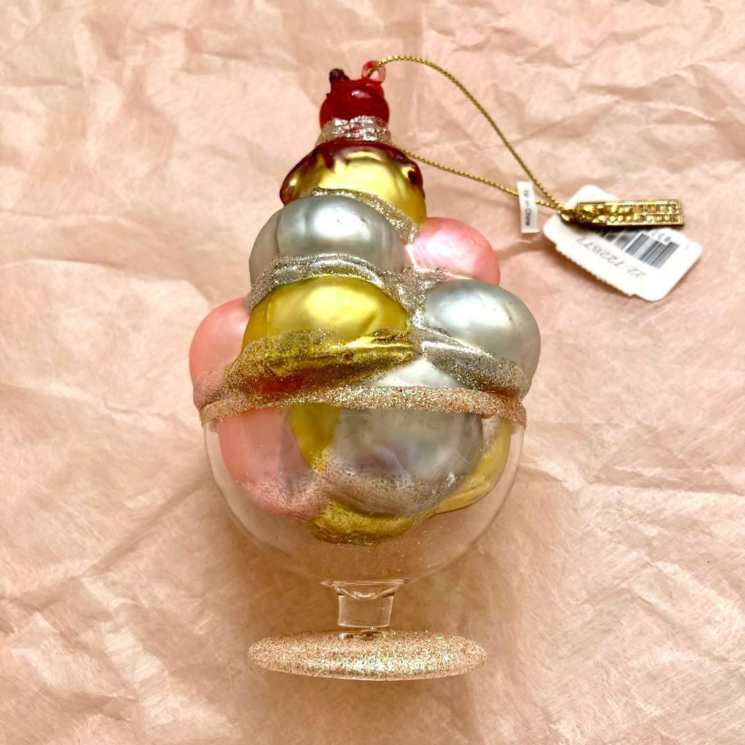 《1点限り》新品未使用 アイスクリームサンデー オーナメント