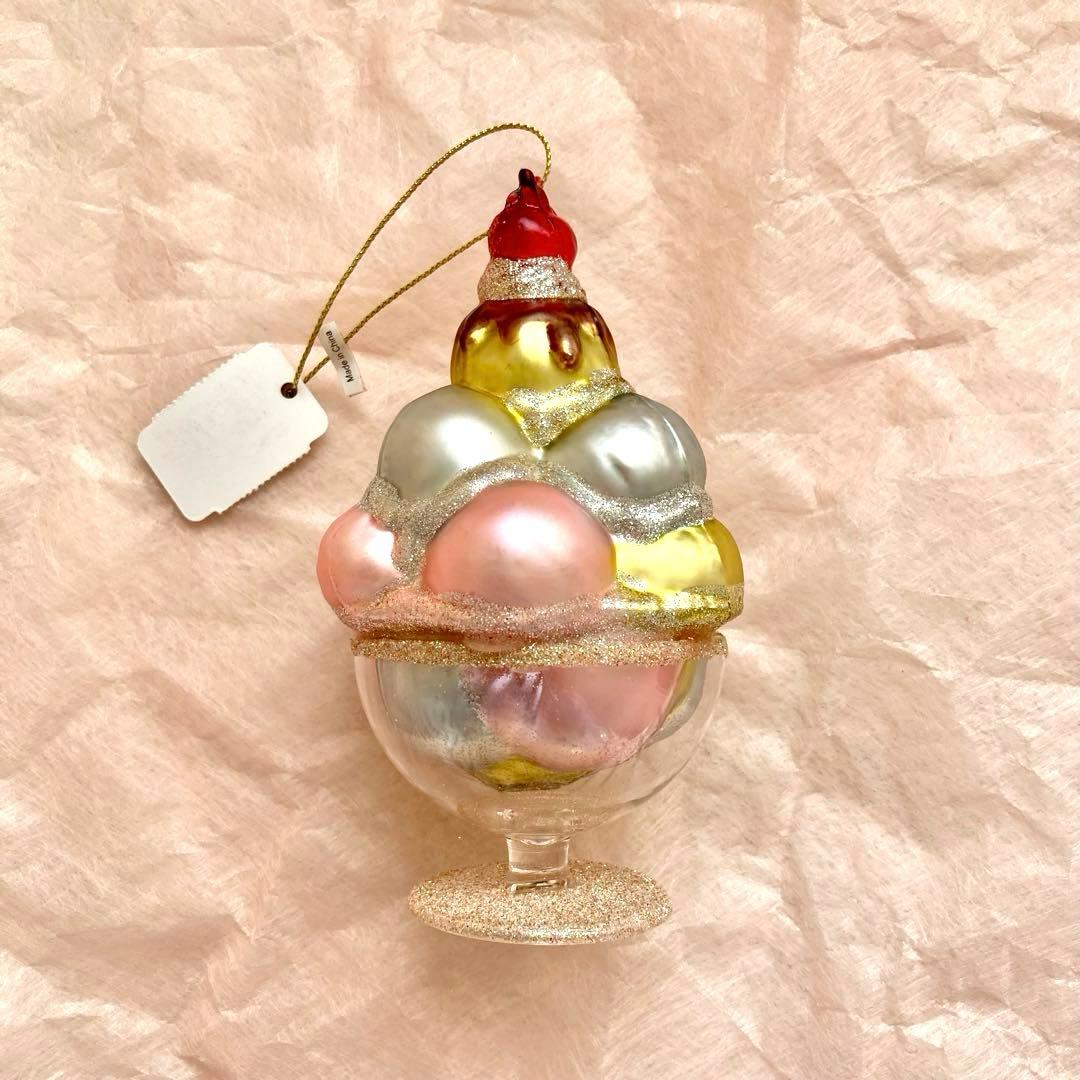 《1点限り》新品未使用 アイスクリームサンデー オーナメント