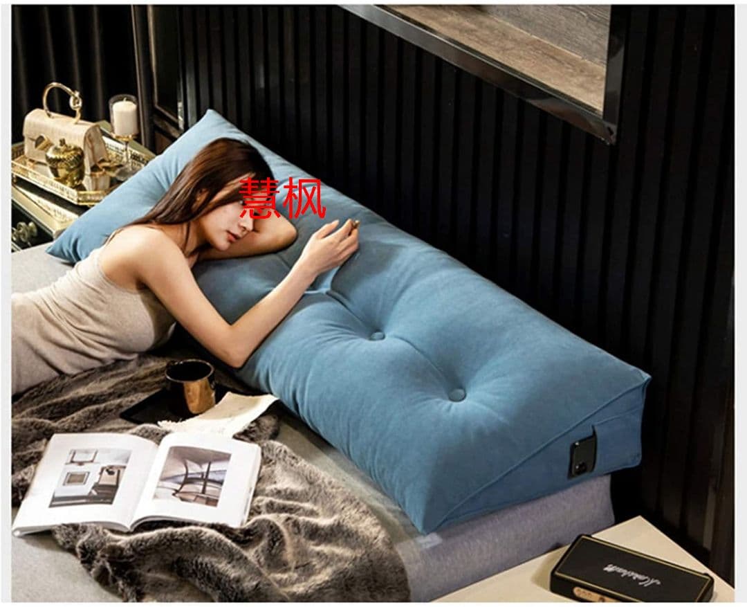 背もたれ クッション ベッド 三角 背もたれクッション 80*50*20cm~