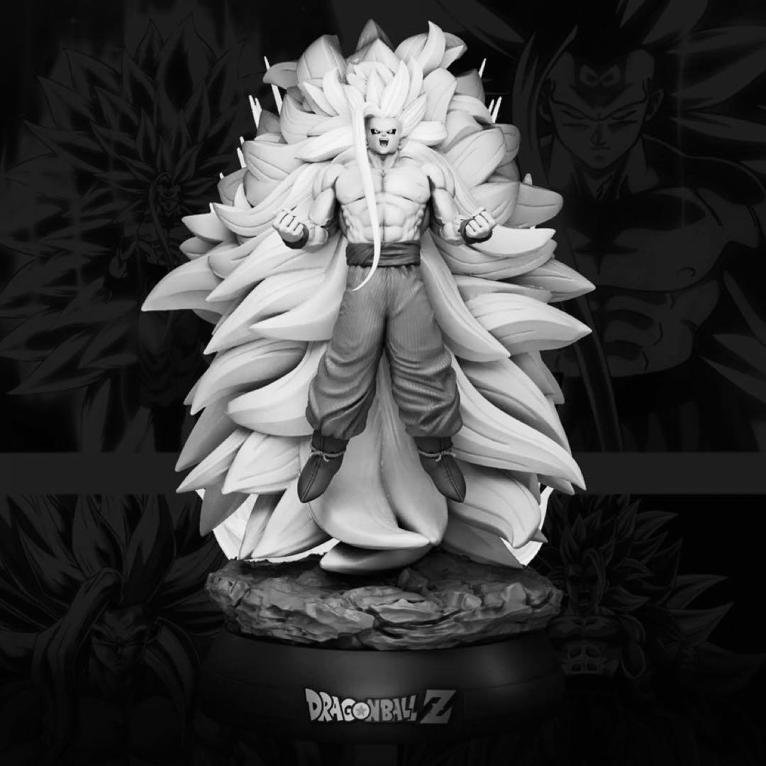 ガレージキット　未塗装未組立　ドラゴンボール　スーパーサイヤ人　1／6スケール