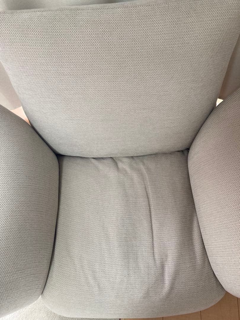 無印良品リクライニングフロアソファ　ベージュ