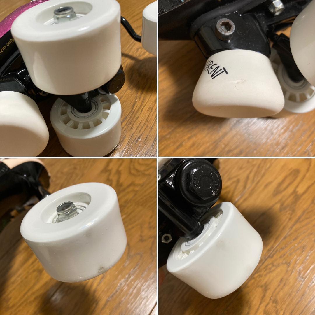 SAINT LAURENT PARIS アニヤ ハイヒール ローラースケート