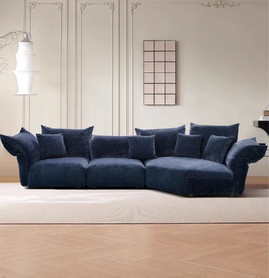 モダンファブリックソファ