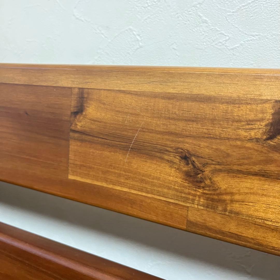 【分解状態での発送】ニトリ 天然木アカシアベットフレーム シングル