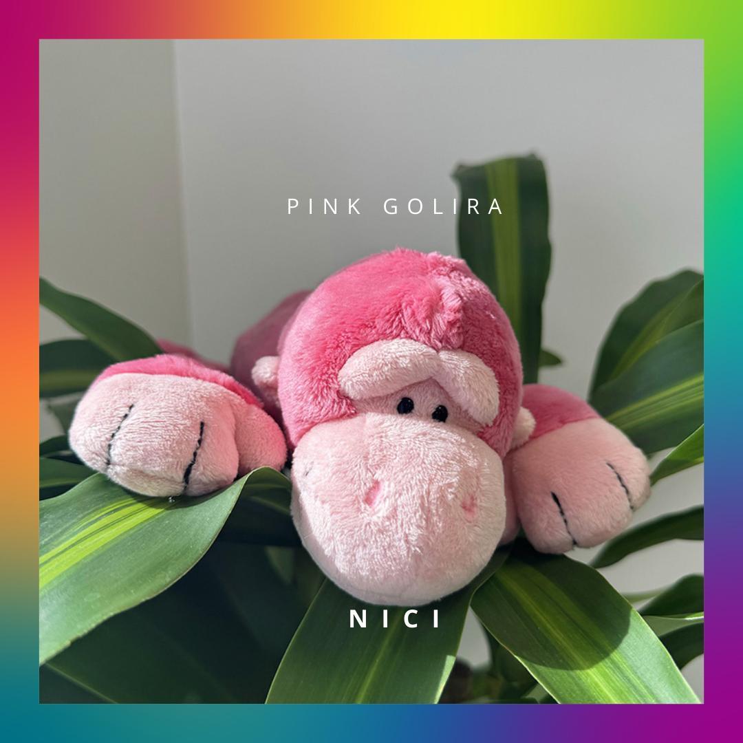 新品】Nici ニキ ペンケース ピンク ゴリラ PLAZA限定 プラザ限定