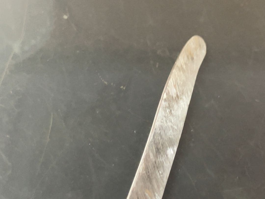 純銀・手鍛造バターナイフ（Silver 1000）新品未使用