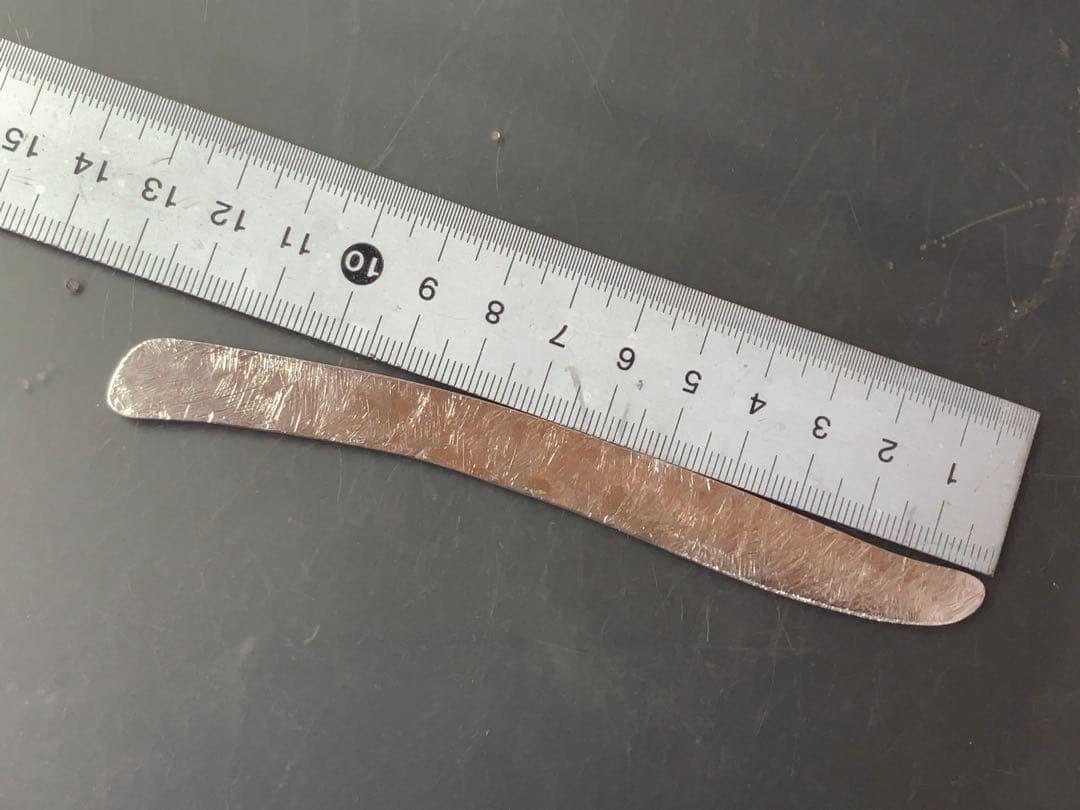 純銀・手鍛造バターナイフ（Silver 1000）新品未使用