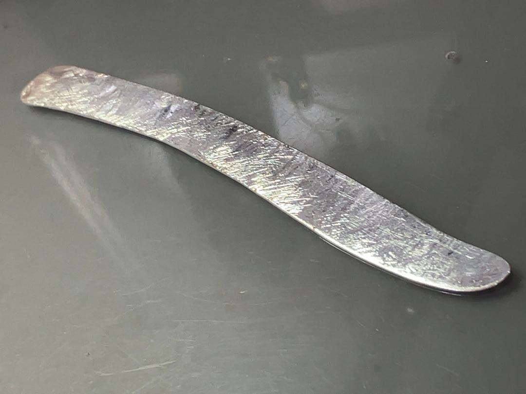 純銀・手鍛造バターナイフ（Silver 1000）新品未使用