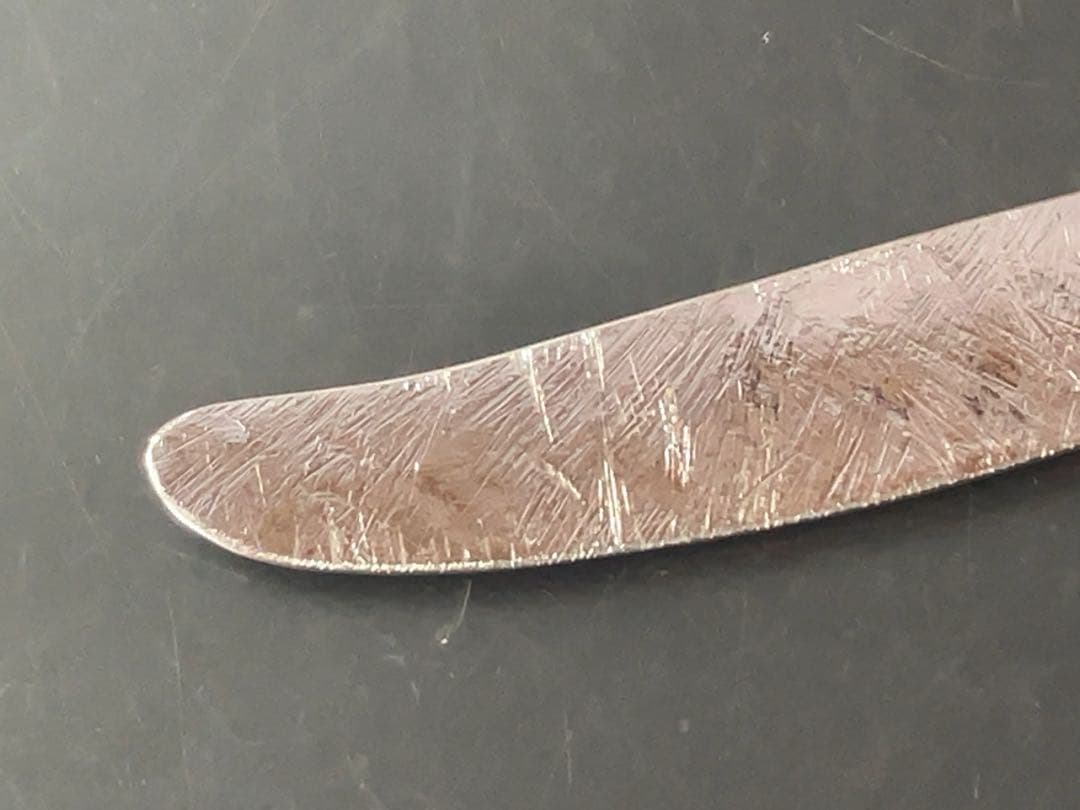 純銀・手鍛造バターナイフ（Silver 1000）新品未使用