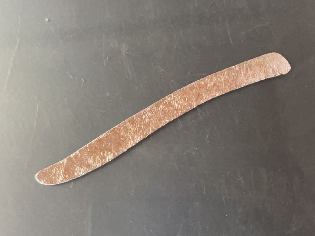 純銀・手鍛造バターナイフ（Silver 1000）新品未使用