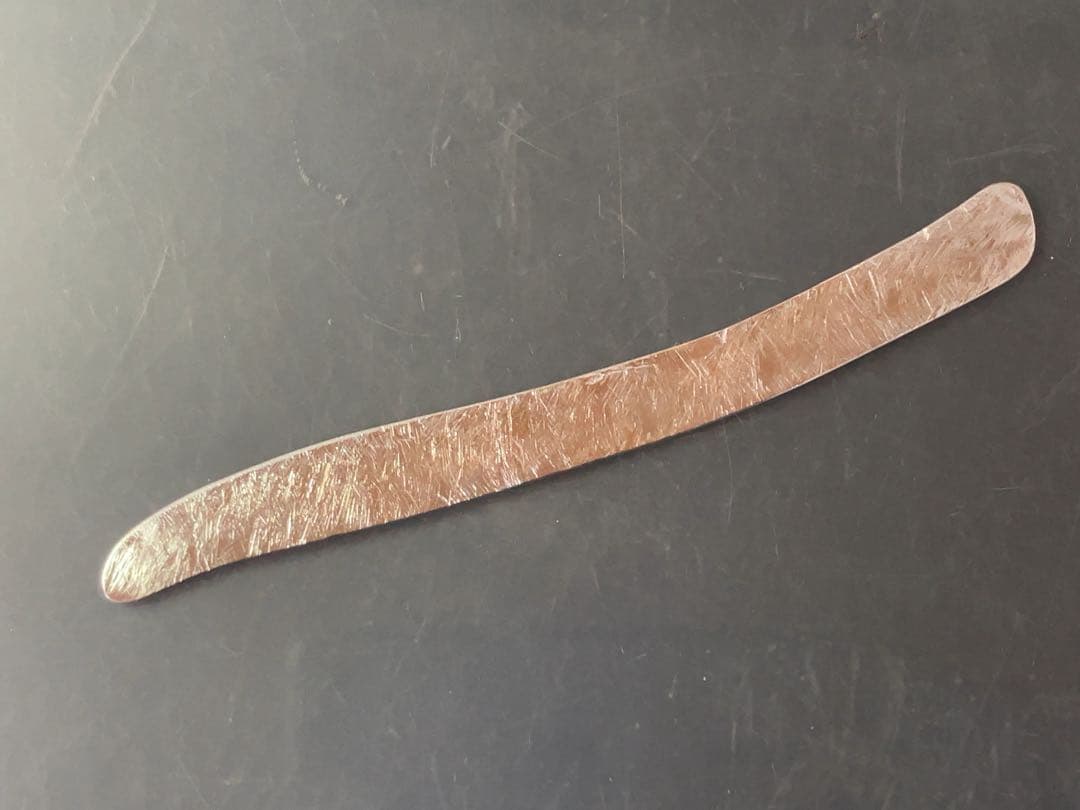 純銀・手鍛造バターナイフ（Silver 1000）新品未使用