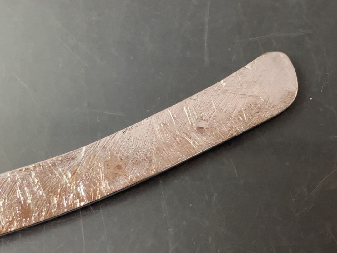 純銀・手鍛造バターナイフ（Silver 1000）新品未使用