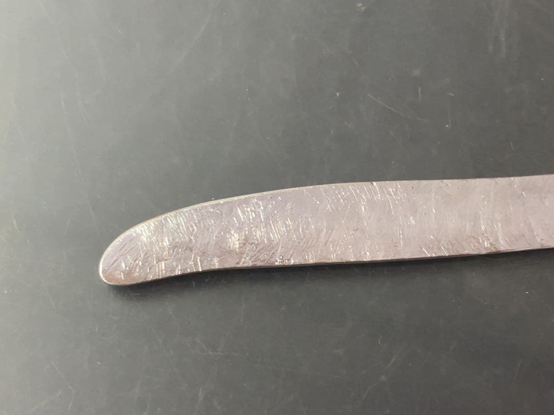 純銀・手鍛造バターナイフ（Silver 1000）新品未使用