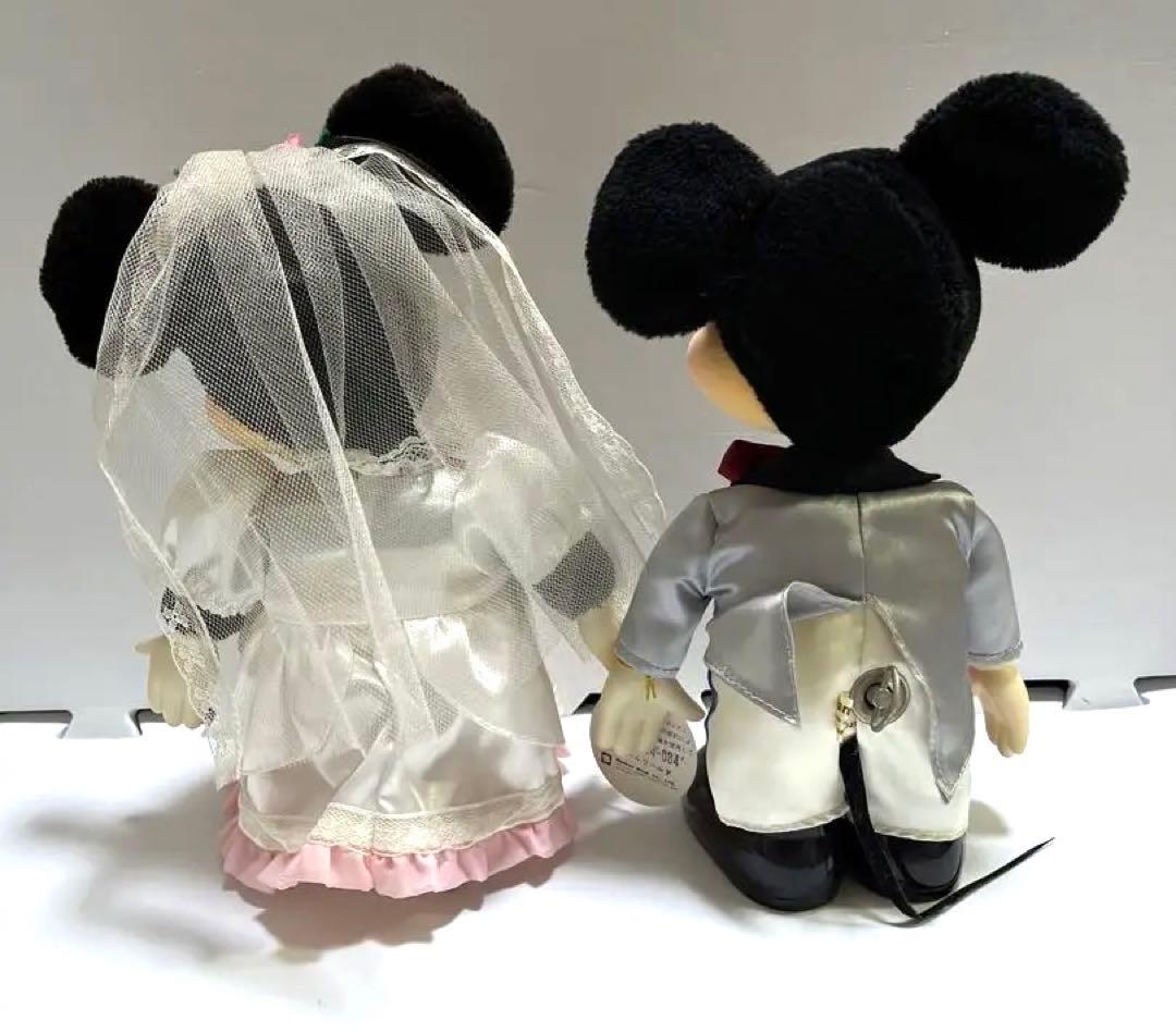 【セール】ディズニー　ミッキー　ミニー　オルゴール　 SANKYOぬいぐるみ