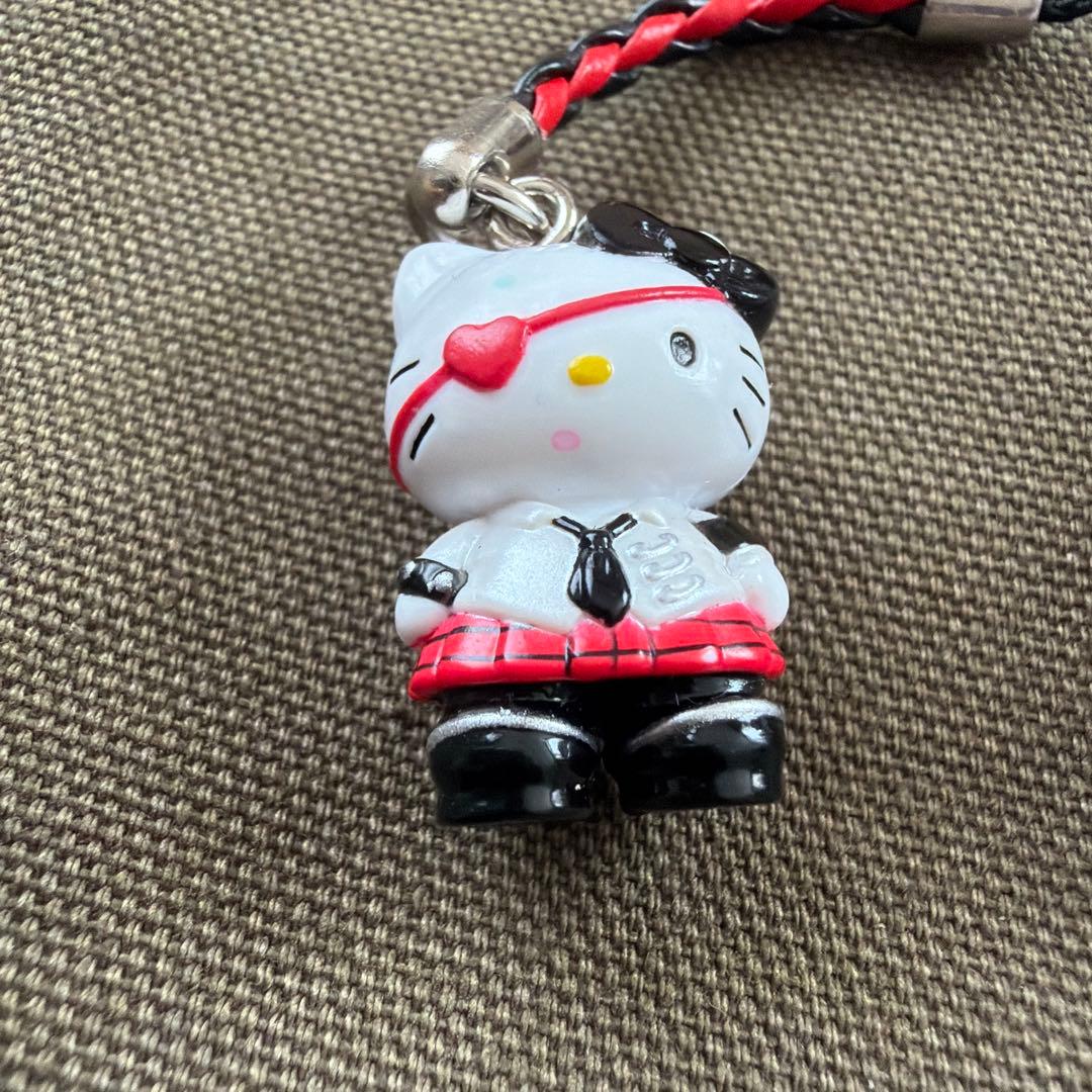 ご当地キティ 嶽本野ばら ロリータ パンク 根付け ストラップ 中古 2点セット
