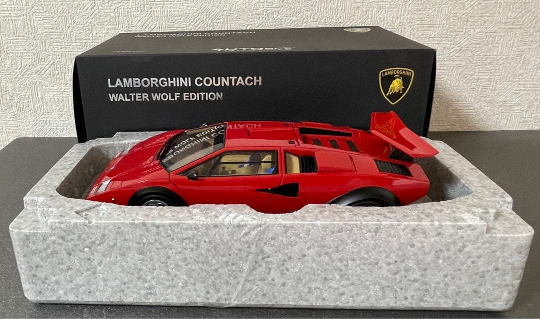 AUTOart 1/18 ランボルギーニ カウンタック ウォルターウルフ - メルカリ