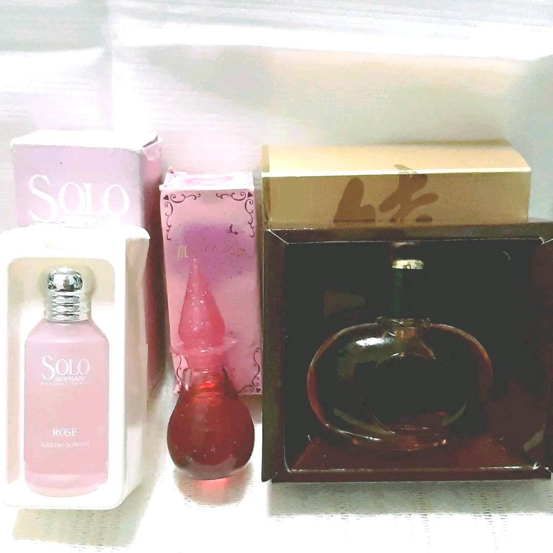 香水 ちふれ 綾花 ソロ ソプラーニ マジックトゥラブ 小さめ3点セット