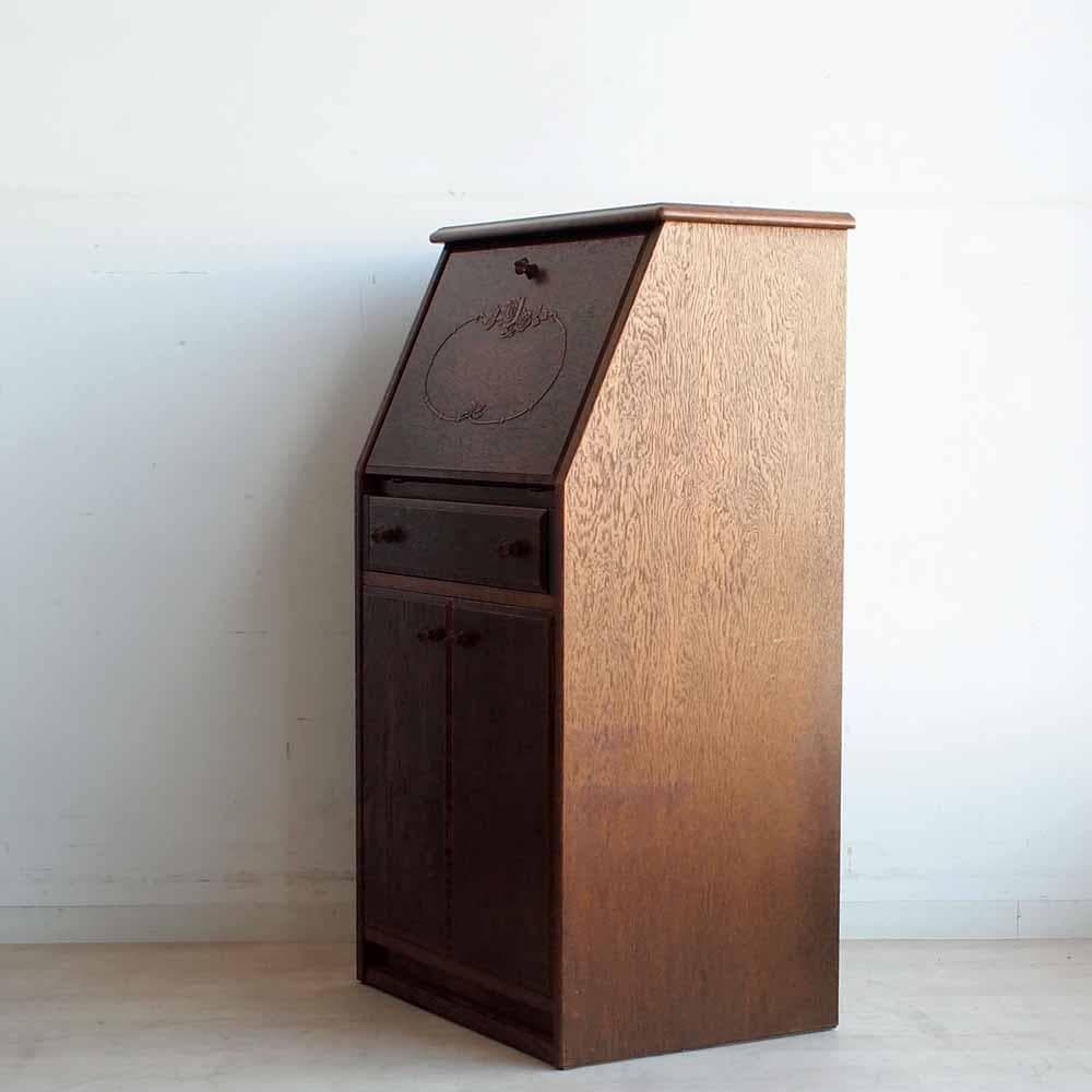 三越家具 ブルージュ オーク材 ライティングビューロー ZR24254