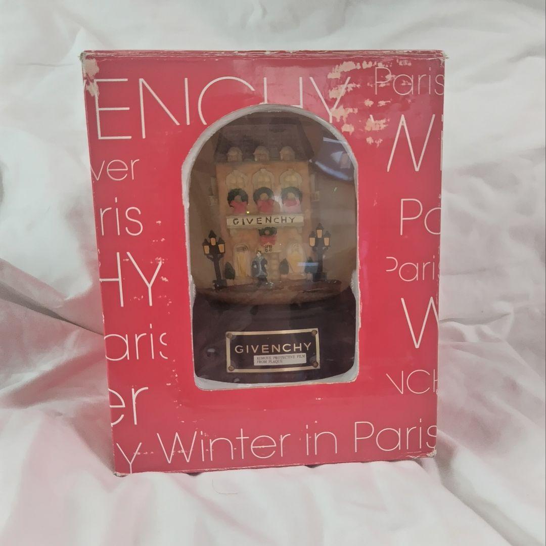 【希少】GIVENCHY スノードーム オルゴール ヴィンテージ