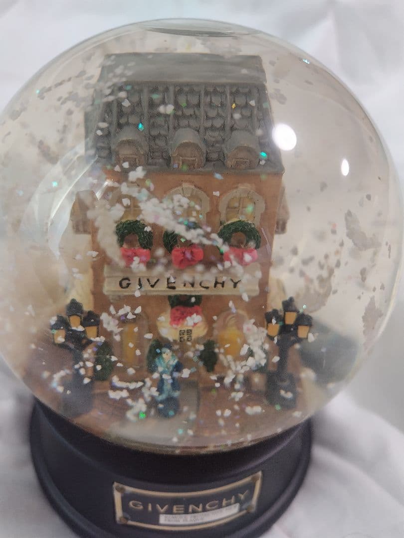 【希少】GIVENCHY スノードーム オルゴール ヴィンテージ