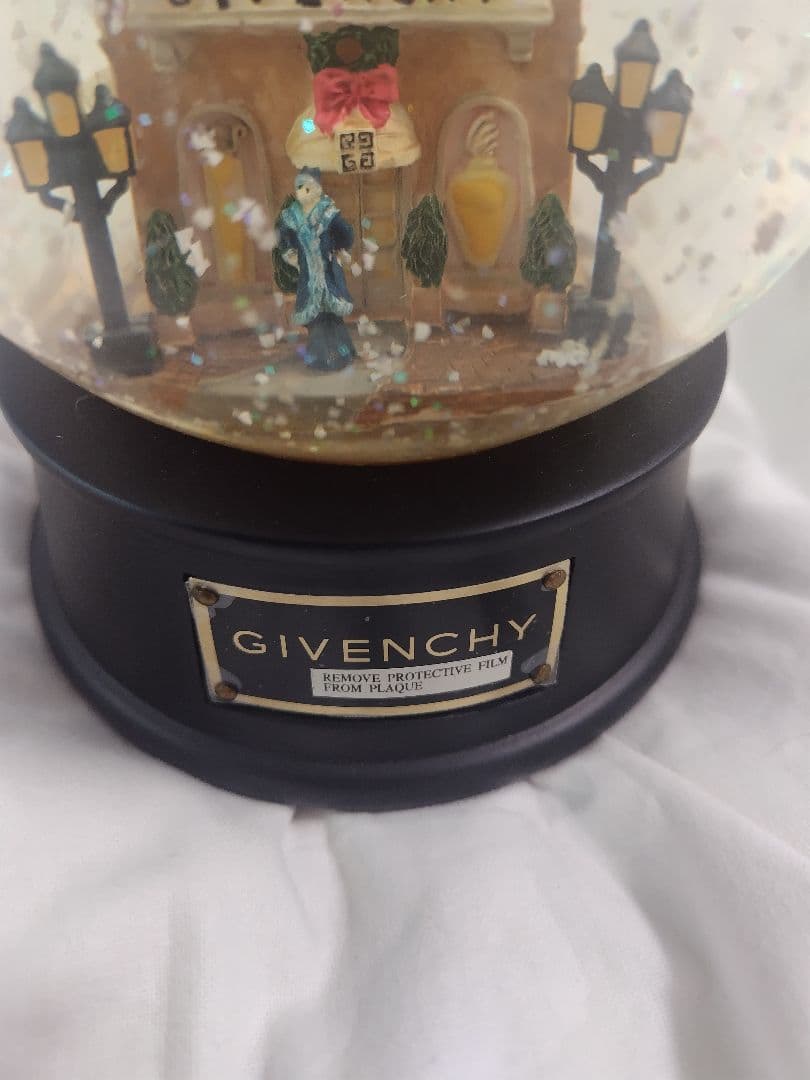 【希少】GIVENCHY スノードーム オルゴール ヴィンテージ