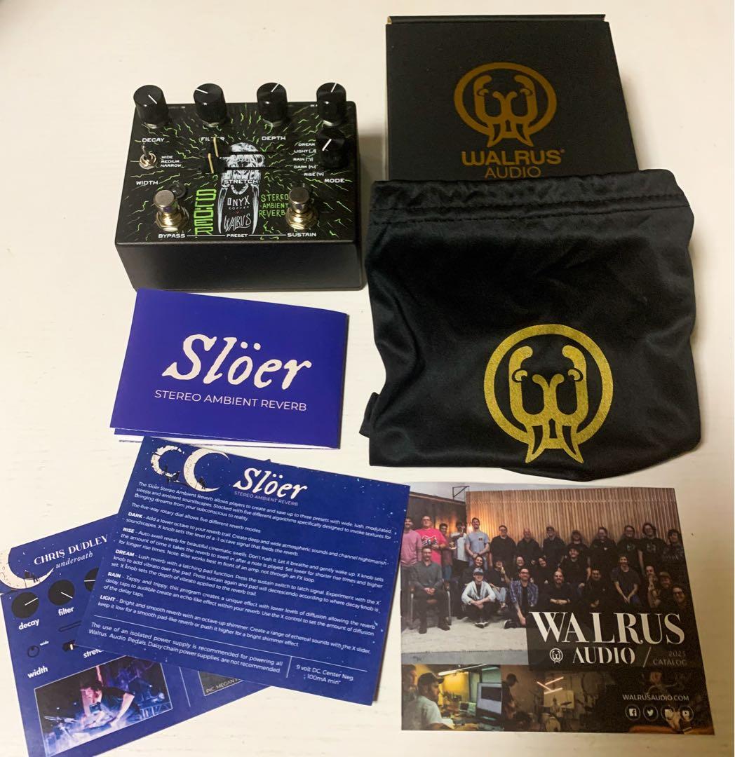 WALRUS AUDIO Slöer ステレオ アンビエントリバーブ