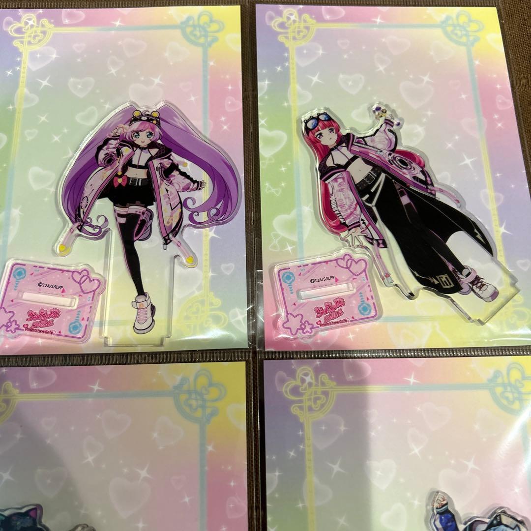 大プリパラ展 そらみスマイル ドレッシングパフェ アクリルスタンド6点
