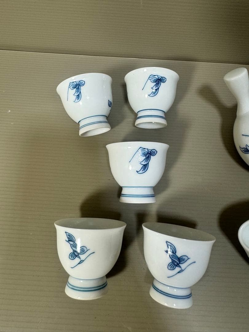 2293 有田焼 畑萬陶苑 茶器セット 急須1客 湯冷し1客