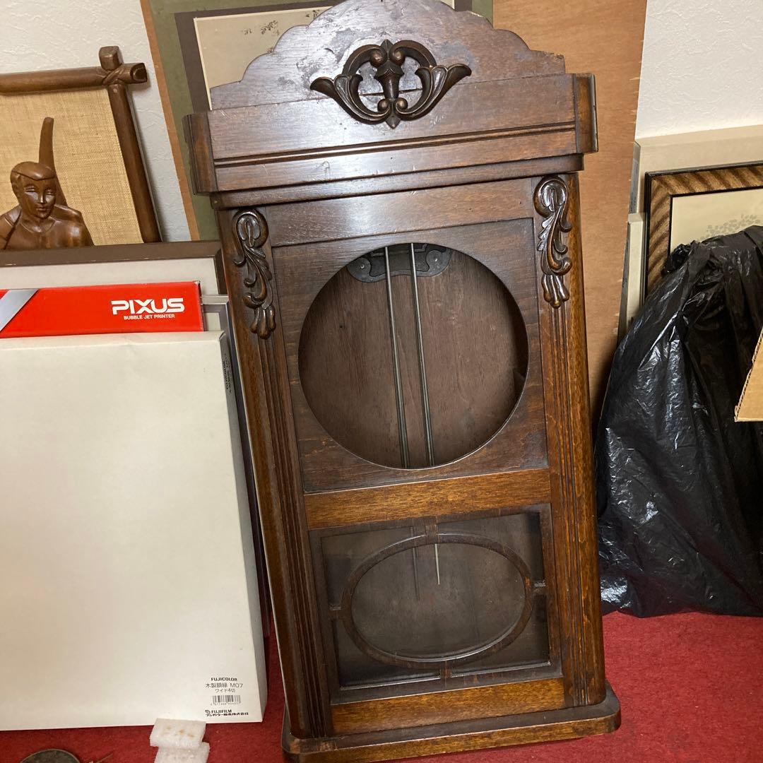 アンティーク掛け時計　要修理　ジャンク