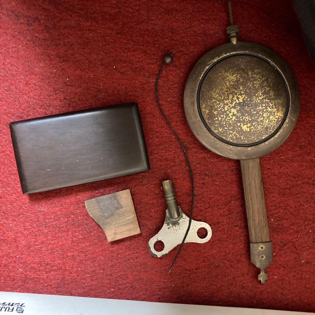 アンティーク掛け時計　要修理　ジャンク