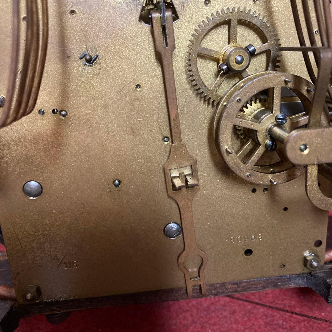 アンティーク掛け時計　要修理　ジャンク