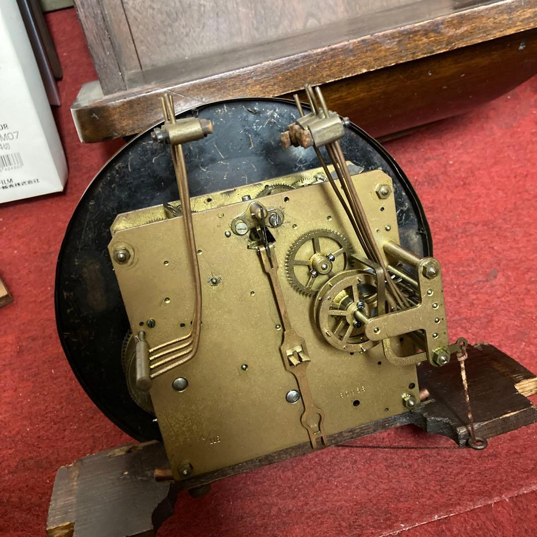 アンティーク掛け時計　要修理　ジャンク