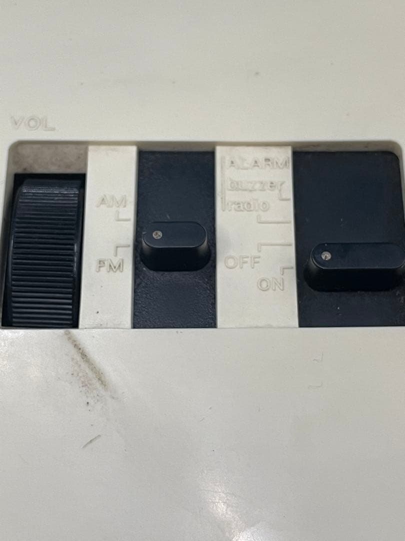 Sankyo ザックス SC-709 昭和 パタパタ時計 ラジオ付 ヴィンテージ