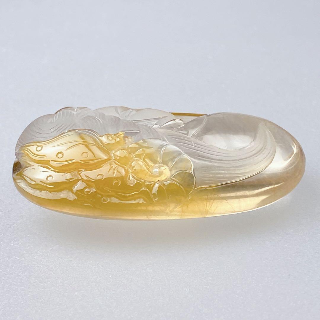 シトリン ペンダントトップ 57g