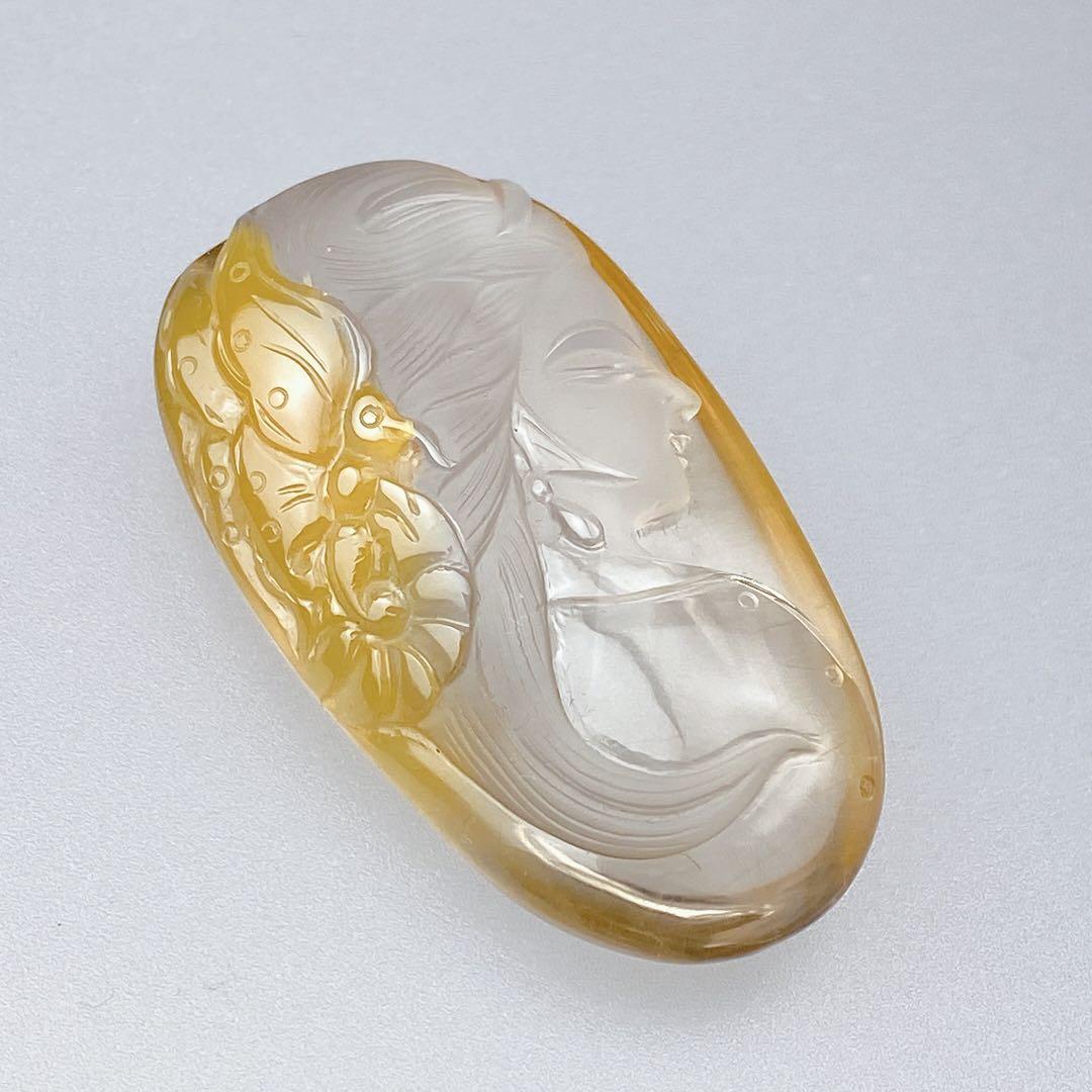 シトリン ペンダントトップ 57g